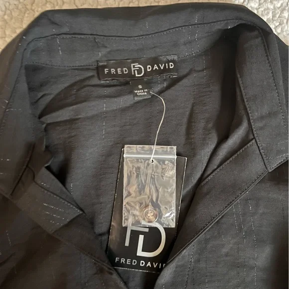 (NWT) Fred David - Shirt Dress - Picture 5 of 11
